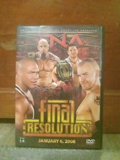 TNA Wrestling Final Resolution 2008 DVD WWE A...