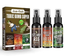 New Big 3 Liquid Fart Spray Stink Bomb, Stinky Ass,  Toxic Bomb Gag Prank Joke