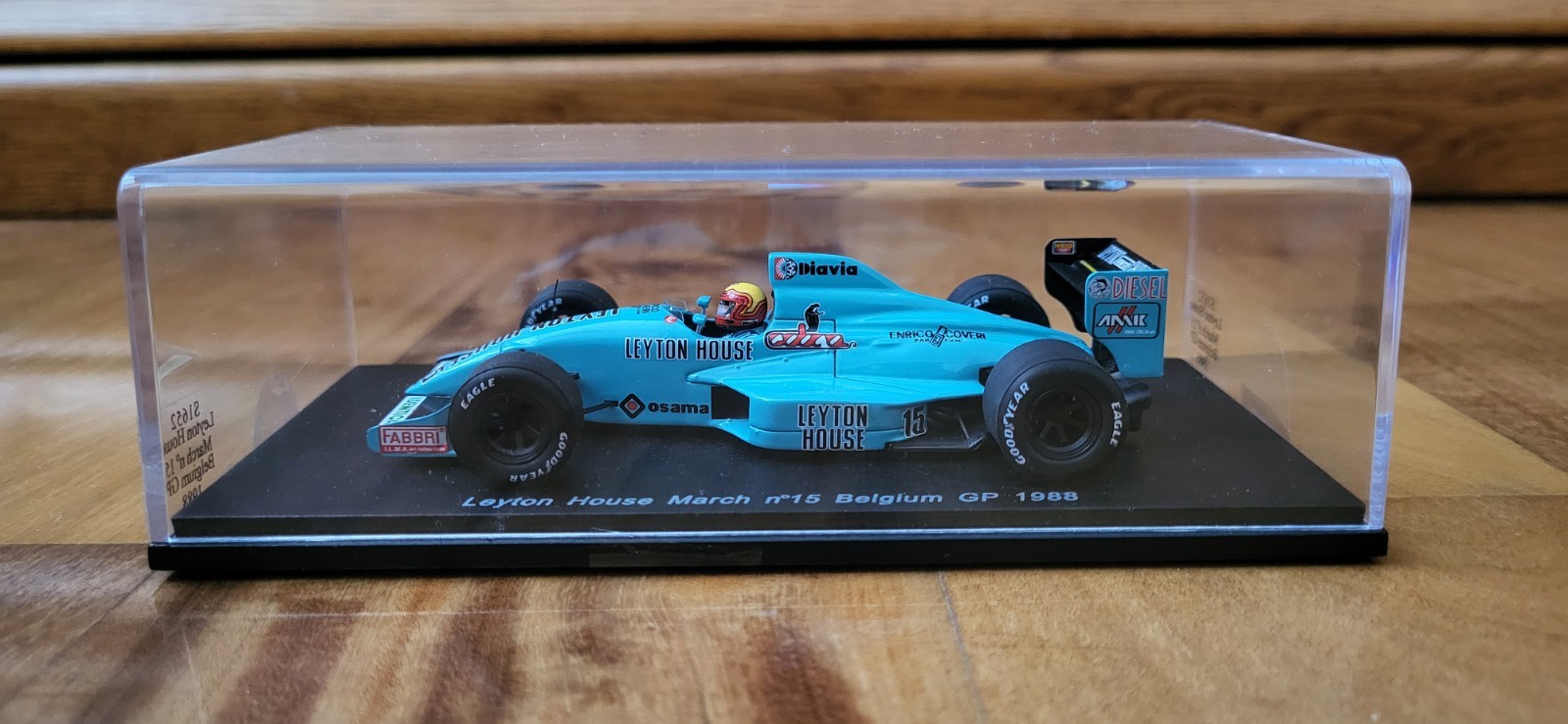 Leyton House March 881 M.Gugelmin Belgium Gp 1988 Spark 1 43