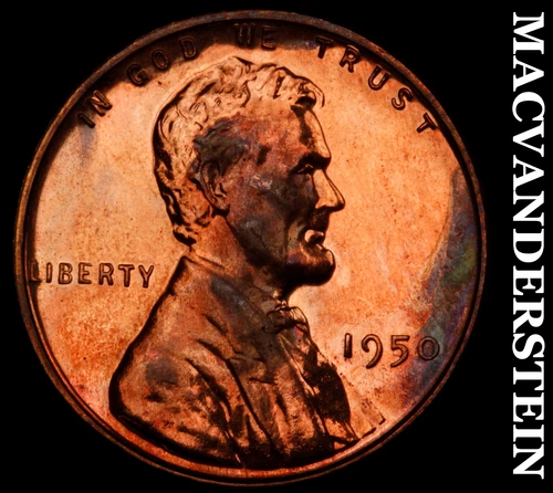 1950 Lincoln Wheat Cent- Choice Gem Proof Luster No Reserve #i8186