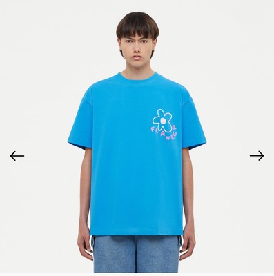 FLANEUR BLOSSOM TSHIRT BLUE 