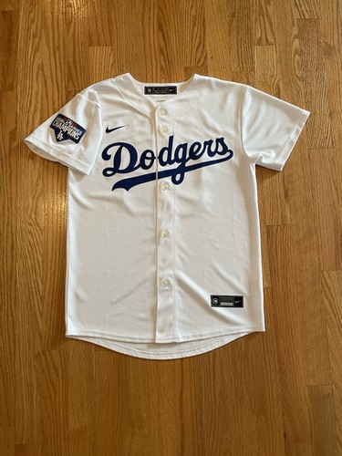 La Dodgers Mookie Betts MLB Baseball Jersey YOUTH M 2020 World Series Champions