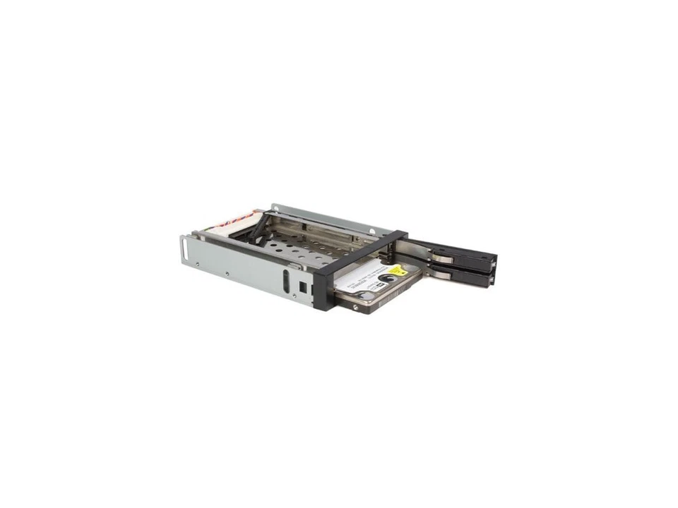 StarTech.com HSB220SAT25B 2 Drive 2.5in Trayless Hot Swap SATA Mobile Rack - Image 3 of 4