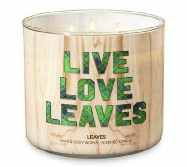 Bath and Body Works Coconut Leaves 3 Wick Scented Candle 14.5 Oz for