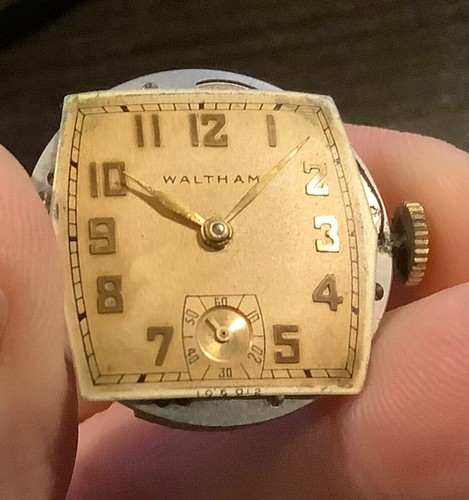 Vintage Waltham Watch 10k Gold Filled Stepped Case Movt. 6/0 B & Box Case Papers - Picture 22 of 24