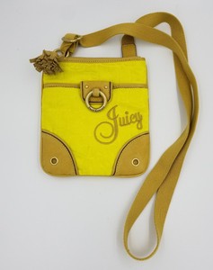 neon yellow crossbody bolsa