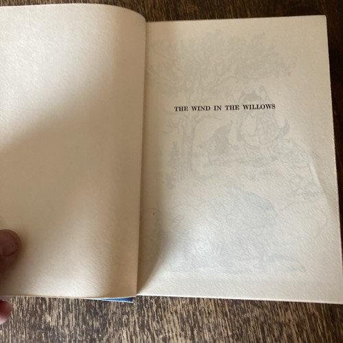 THE WIND IN THE WILLOWS THRUSHWOOD HARDCOVER BOOK W/DUST JACKET GRAHAME (1913) - Picture 5 of 12