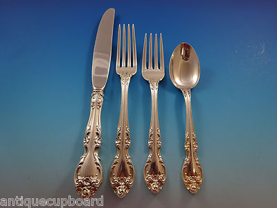Melrose by Gorham Sterling Silver Flatware Set For 6 Service 30