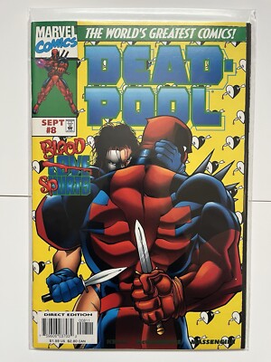 Marvel Comics DEADPOOL # 8 (Vol 1. 1997 - 2002) VF / NM