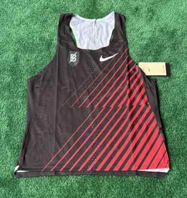 Nike Dri-FIT ADV AeroSwift Bowerman Track Club Running Shirt DR5808-010 Size S