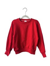 vintage russell athletic crewneck sweatshirt youth size small NOS NWOT 70s USA