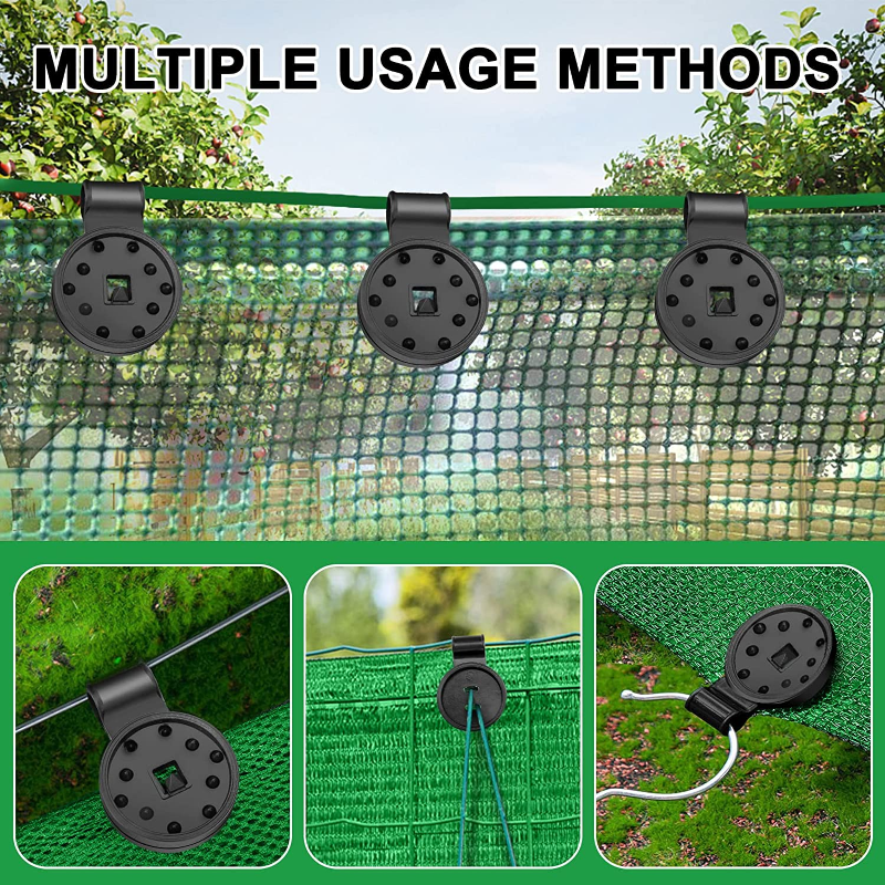 Wholesale Shade Cloth Heavy Duty Lock Grip Clips Greenhouse Tent Fix