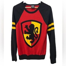 Harry Potter Youth Large Gryffindor Pullover Sweater Unisex Cotton Blend