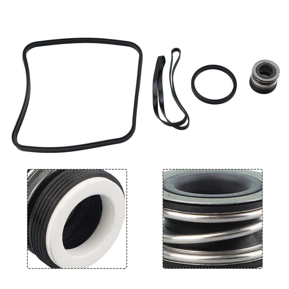 Housing Gasket SPX1600T – 2-Pack, Compatible With Hayward Super Pump & MaxFlo Pool Pumps (SP1600, SP2600, 1600X, 2600X Series) – Seal Repair Kit