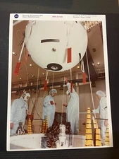 Vintage JSC NASA Kodak Photo Red Serial S92-41443 Tethered Satellite System
