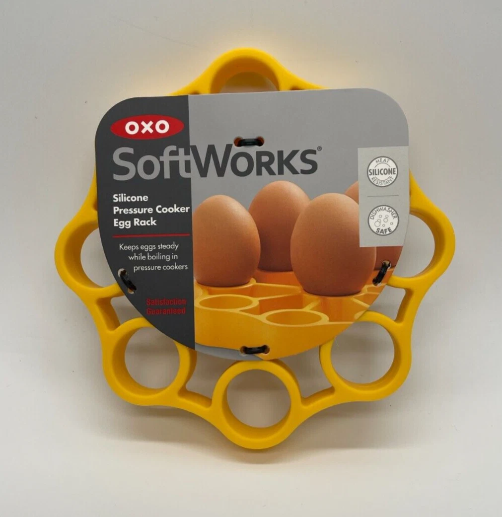 HUGE LOT! 62! Oxo SoftWorks Silicone Pressure Cooker Egg Rack 21155900