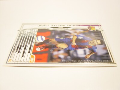 Panini WCCF 2004-05 Andrés Iniesta Luján 1984 Spain No.24 FC