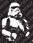 Star Wars storm trooper car truck vinyl decal sticker empire stormtrooper jedi