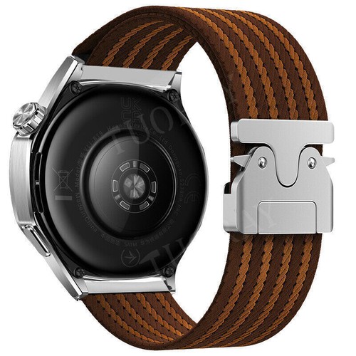 Correa de pulsera deportiva trenzada de nailon para Huawei Watch GT 5/5 Pro GT 4/GT 3/GT2 2e - Imagen 32 de 33