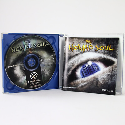 Sega Dreamcast OVP PAL  the Nomad Soul mit Anleitung Sehr Gut