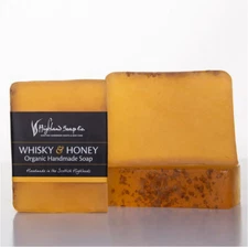 Whisky & Honey Handmade Soap Bar