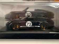 Porsche 911 Speedster (991.2) Dark Sea Blue Porsche Exclusive Spark 1:43