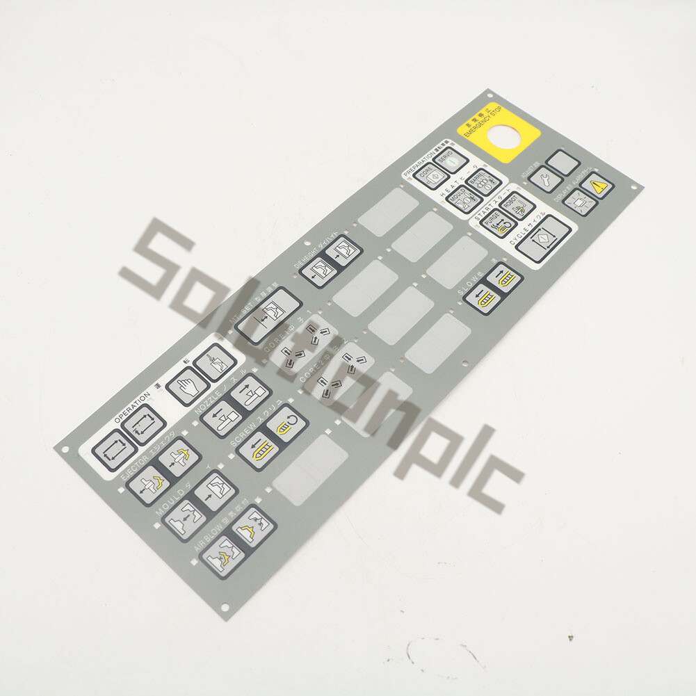 Membran-Overlay Für Toshiba INJECTVISOR V50 Spritzgießmaschine - Einfach Zu Bedienen