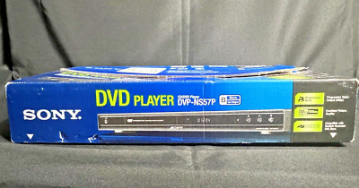 Sony DVP-NS57P DVD 2009 Player with Remote, Manual, Cords -New In