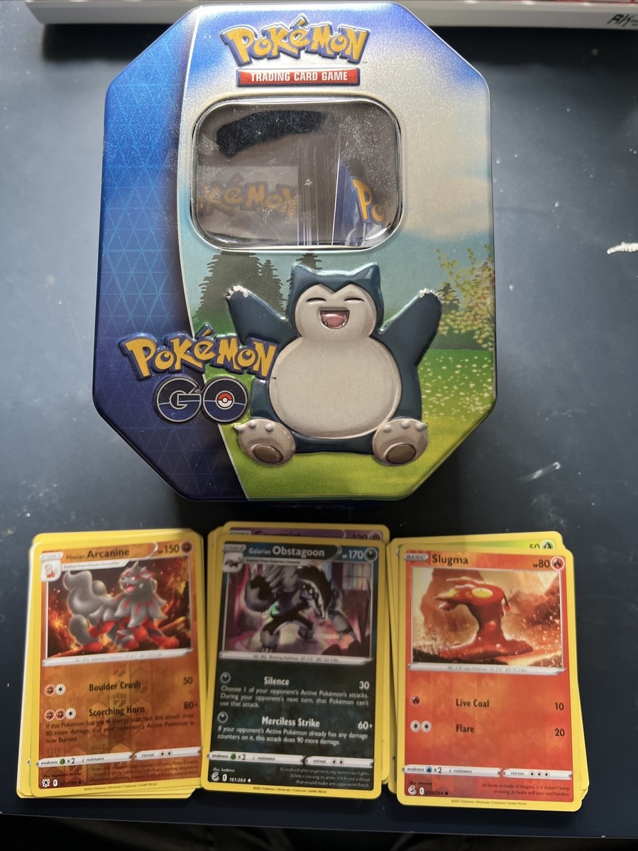 Pokémon cards and tin bulk lot - Holo, reverse holo, uncommon