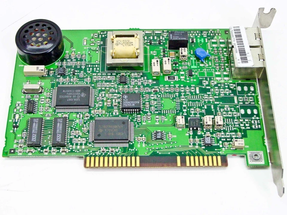 US Robotics 00112506 33.6K Sportster 8-Bit ISA Modem Card 1.012.0332 - Image 2 of 4