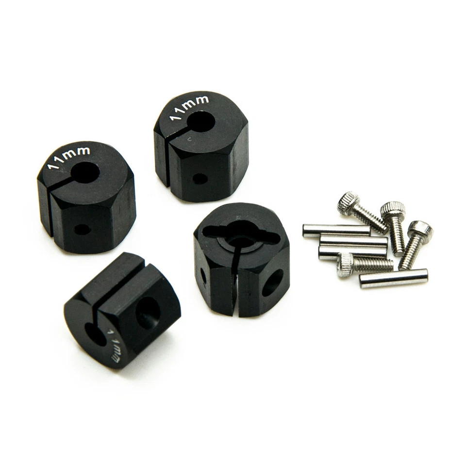 4X Metall 12mm Wheel Hex Radmitnehmer für Axial SCX10 1:10 RC Car 8/9/10/11/12mm - Bild 3 von 4