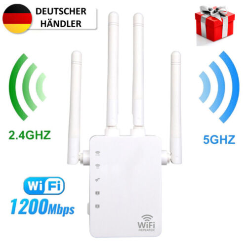 WIFI Range Extender Internet Booster Router WLAN Wireless Repeater Verstärker DE - Bild 2 von 24