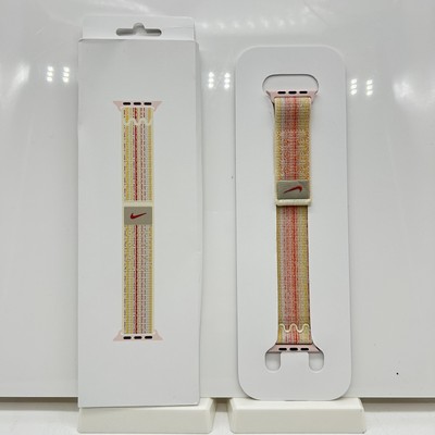 Apple Nike Sportarmband, Watch 45 mm - 145 - 220 mm - Starlight/Pink