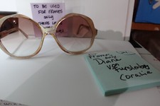 Vintage DIANE VON FURSTENBERG CORALIE Sunglasses France located  21