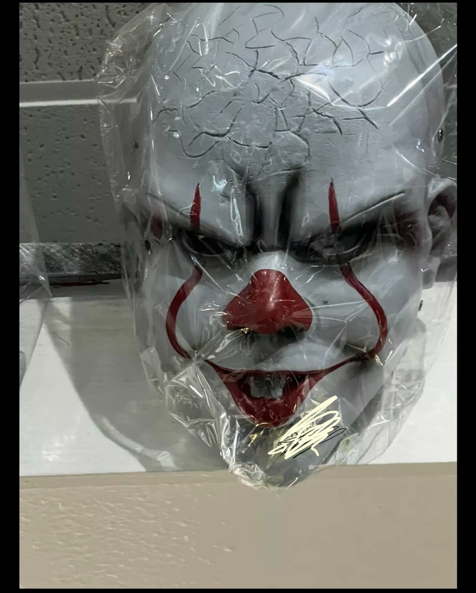 Maschera di Pennywise con capelli
