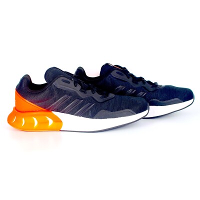 Adidas Mens Kaptir Super FZ2869 Lace Up Round Toe Black Running Shoe Size US 11