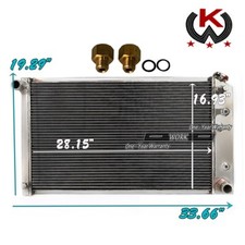 Aluminum Radiator For 68-73 Chevy Chevelle 68-77 El Camino Gmc 71-79 Impala At