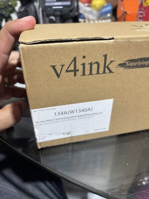 v4ink [Need OEM Chip] Compatible Toner Cartridge Replacement for HP 134A W1340A