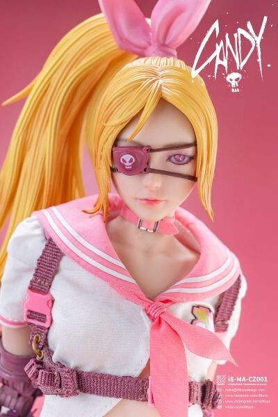 CRAZY X NOISY 1/6 完成品 可動フィギュア I8TOYS Crazy X Noisy I8toys 1/6 Mentality-Candy Action Figure Model