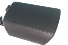 Black Leather Center Console Cover For 10-15 Chevrolet Camaro