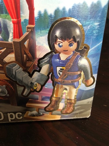 PLAYMOBIL Super 4 Royal Tribune With Alex Figure Building Kit 70 pcs "NEW" #6695 - Picture 4 of 5