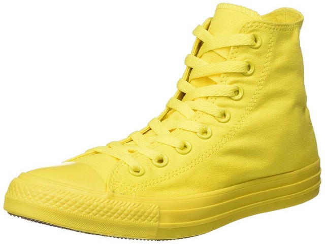converse tutte gialle