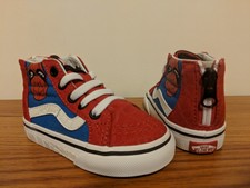 vans spiderman niño