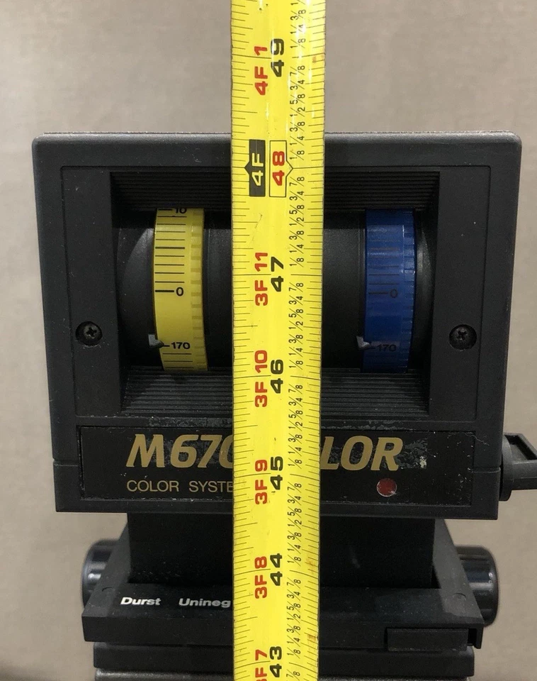 Ampliador universal color Durst M670 con cable de alimentación envío o recogida en Tampa Foto 4 de 4