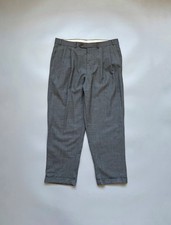 CHAPS RALPH LAUREN Vintage Men’s Gray Classic Wool Dress Pants Size  36x30 (XL)