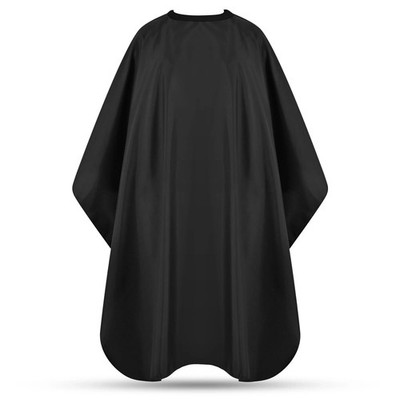 TWO! JSAZCKC Hair Cutting Cape with Adjustable Snap 2 Count Pack of 2 Black  new