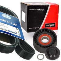 Meyle 6PK1836 Keilrippenriemen + Rolle FüR BMW E81 E87 E90 E91 E92 E93 Fiat Alfa