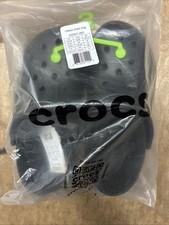 New Crocs Classic Lined Clog in Black, M6/W8