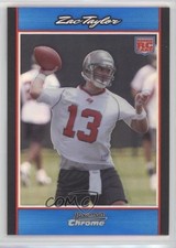 2007 Bowman Chrome Blue Refractor 104/150 Zac Taylor #BC98 0lz4