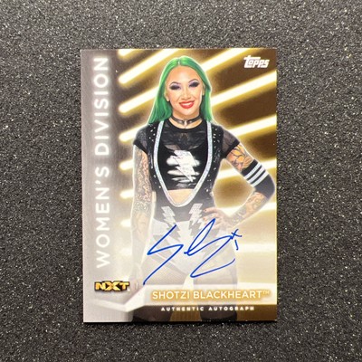 2021 Topps SHOTZI BLACKHEART #A-SZ Women s Division NXT / WWE - 084/199